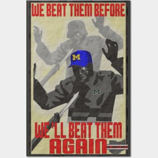 We'll BEAT Them Again Posters and Art